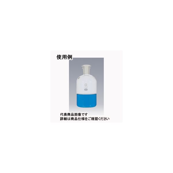 柴田科学 試薬びん 細口 白 500mL 10個入 017030-500A 1箱(10個)（直送品） - アスクル