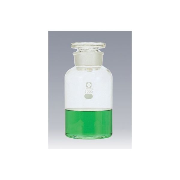 柴田科学 試薬びん 広口 3000mL 017050-3000 1個 61-4410-71（直送品）