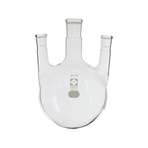 柴田科学 SPC三口丸底フラスコ 1L 030170-191 1個 61-4416-81（直送品）