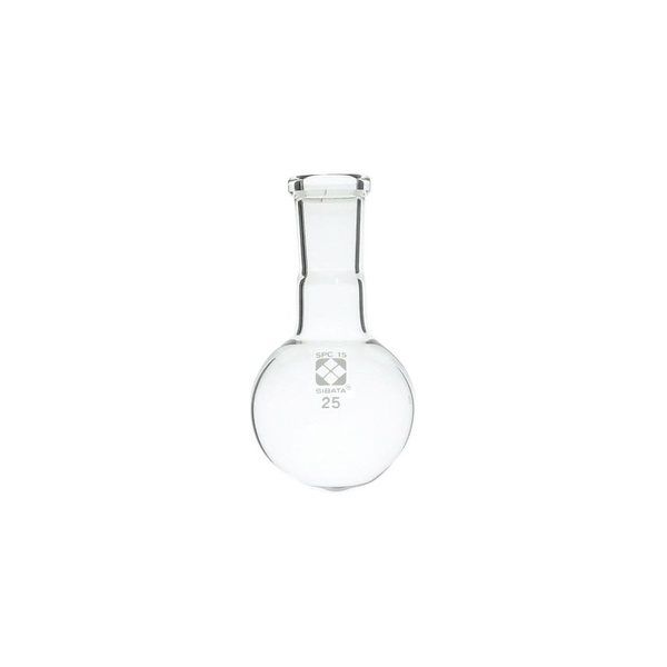 柴田科学 SPC丸底フラスコ 25mL 030100-1525 1個 61-4425-56（直送品）