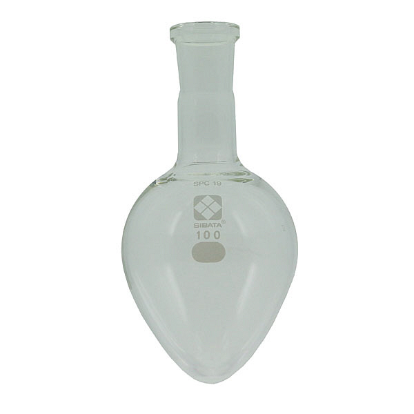 柴田科学 SPC梨形フラスコ 100mL 030130-19100 1個 61-4416-38（直送品）