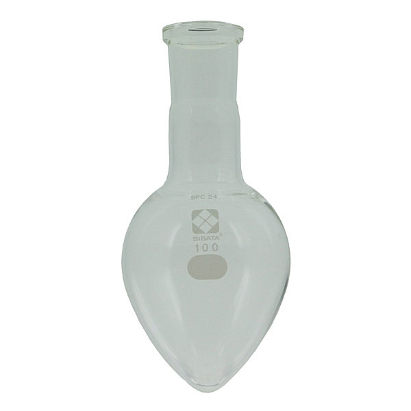 柴田科学 SPC梨形フラスコ 100mL 030130-24100 1個 61-4416-40（直送品）