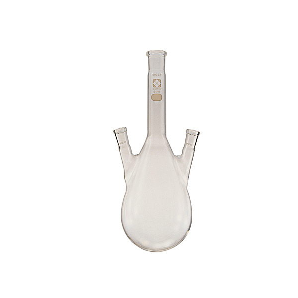 柴田科学 SPC三口ケルダールフラスコ 500mL 031150-34500 1個 61-4419-56（直送品）