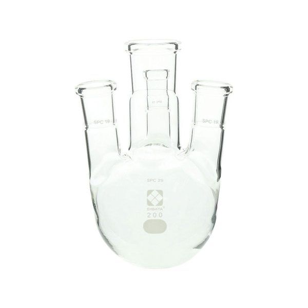 柴田科学 SPC四口丸底フラスコ 200mL 030180-19200 1個 61-4416-95（直送品）