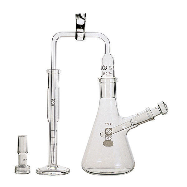 柴田科学 水素化ひ素発生装置 ガラス部 DDTCーAg法