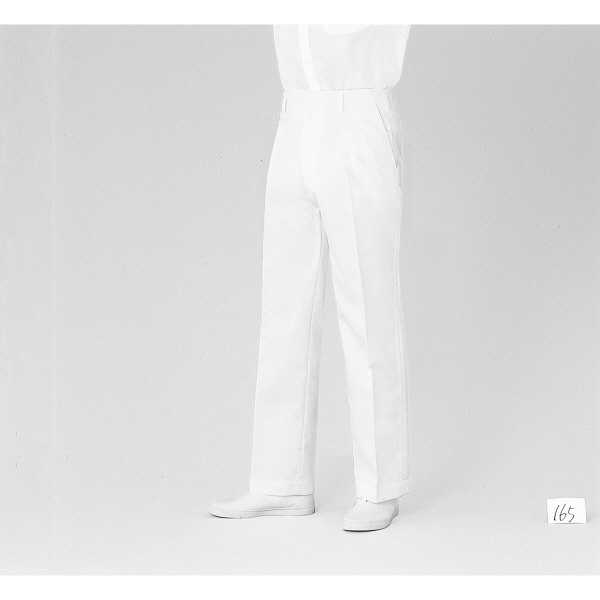 住商モンブラン パンツ（メンズ） 医療白衣 白 100cm 7-611 1枚（直送品）