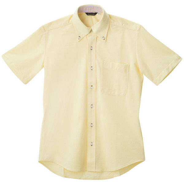 住商モンブラン ニットシャツ（男女兼用） ZK2712-3CB イエロー L  Zシャツ（直送品）