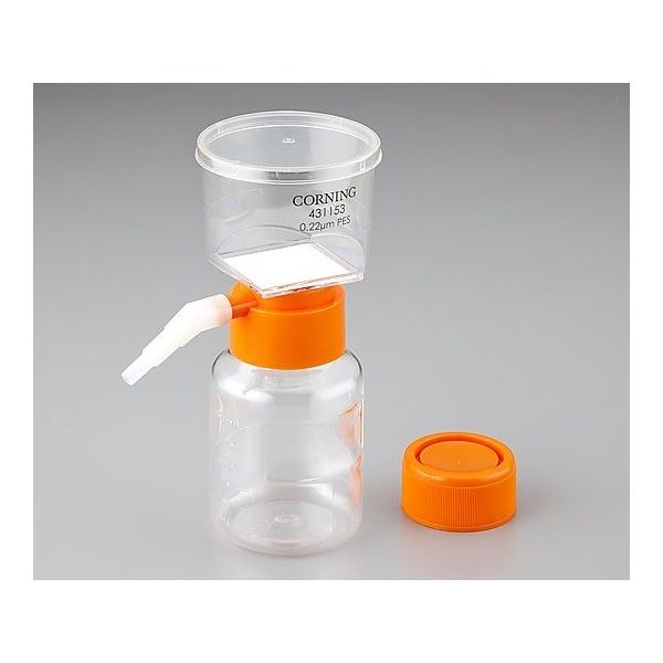 フィルターシステム 250mL PES(ポリエーテルスルホン) 0.22μm 滅菌済 12袋入 431096 1箱(12個)（直送品）