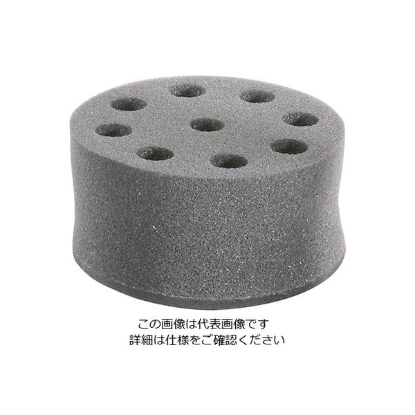 アズワン ボルテックスミキサー MXーS・F共通・マイクロプレートミキサー φ16用チューブアダプター8穴 1-337-13 1個（直送品）