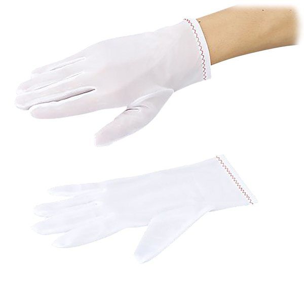 アズワン アズピュア ポリエステル精密作業手袋 M 12双入 ASPOHALF 1箱(12双) 1-554-03（直送品）