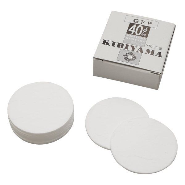桐山製作所 桐山ロート用濾紙 φ40mm 10枚入 GFP 1箱(10枚) 1-1082-08（直送品）