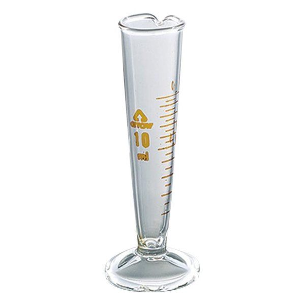 アズワン 液量計(円錐形・ハイグラス) 10mL 1-2072-01 1個（直送品）