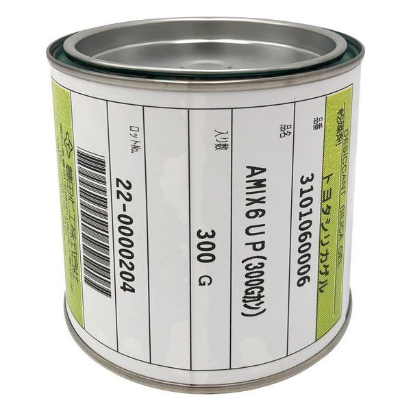 アズワン シリカゲル 300g 1-2513-01 1缶（直送品）