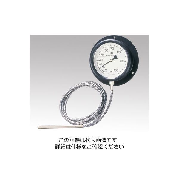 佐藤計量器製作所 壁掛け式隔測温度計 0～120℃ VB-100P 1台 1-2584-03
