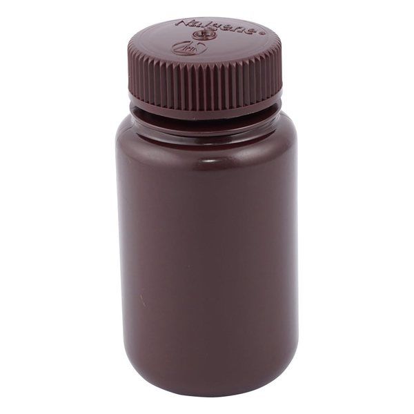サーモフィッシャーサイエンティフィック 広口試薬ボトル 褐色 125mL 1袋(12本入) 2106-0004JP 1箱(12本)（直送品）