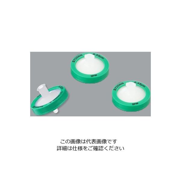 アズワン シリンジフィルター ナイロン φ25mm/0.2μm 1箱(100個入) 1-3198-05 1箱(100個)（直送品）