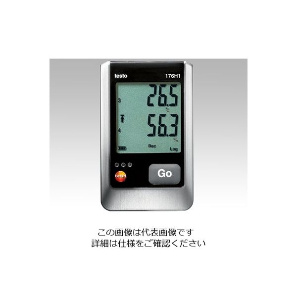 テストー 温度データロガー Testo176 H1 0572.1765 1台 1-3234-05