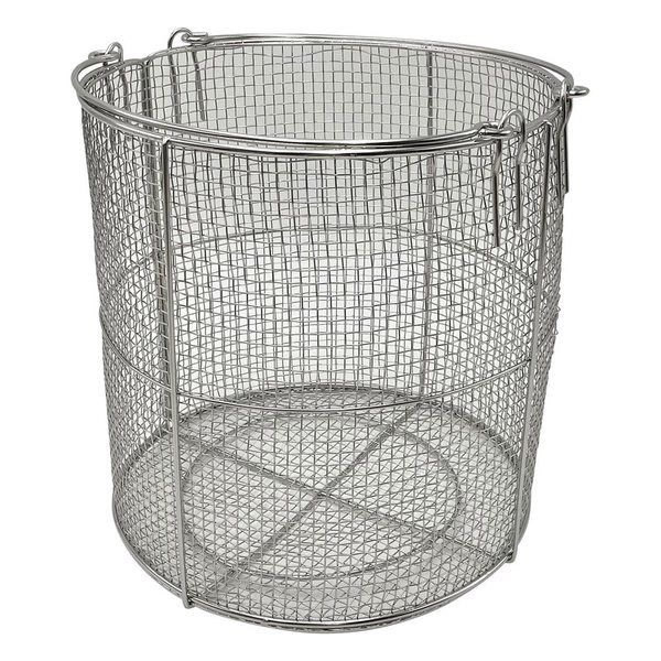 アズワン ステンレス洗浄カゴ 丸型 トクチュウ 250 1個 1-3450-03（直送品）