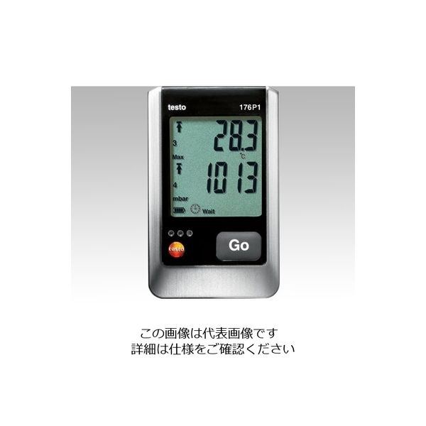 テストー 温度データロガー Testo176 P1 0572.1767 1台 1-3234-07
