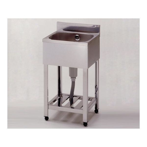 東製作所 流し台(1槽シンク) 1-3409-02 1台（直送品）