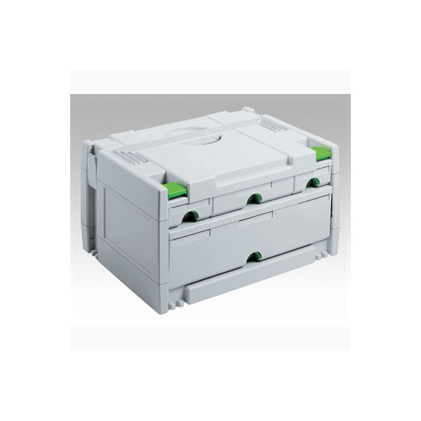 Festool 収納ケース 4.0L 引き出し付 SYS3-SORT/4 1個 1-3644-04（直送品）