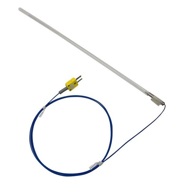 アズワン 極細温度センサー(K熱電対) φ0.50mm 300mm オメガコネクタ 1-4225-03 1個（直送品）