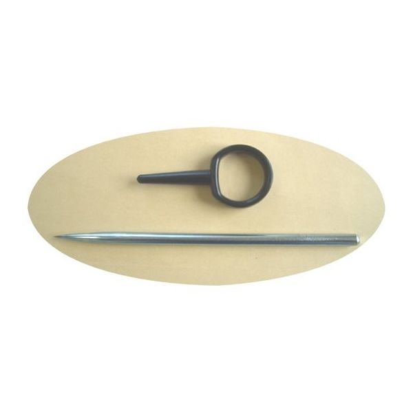 ミヤサカ工業 ワンタッチ給油栓 (コッくん (R) ) 用 エアー穴キャップ (PP製) ・ポンチセット ACK-1 1セット（直送品）