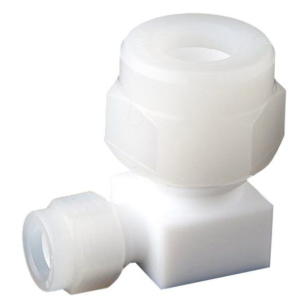 フロウエル 異径ユニオン(フロウエル30シリーズ) エルボ 30-6RUE3-C 1個 1-3831-01（直送品）