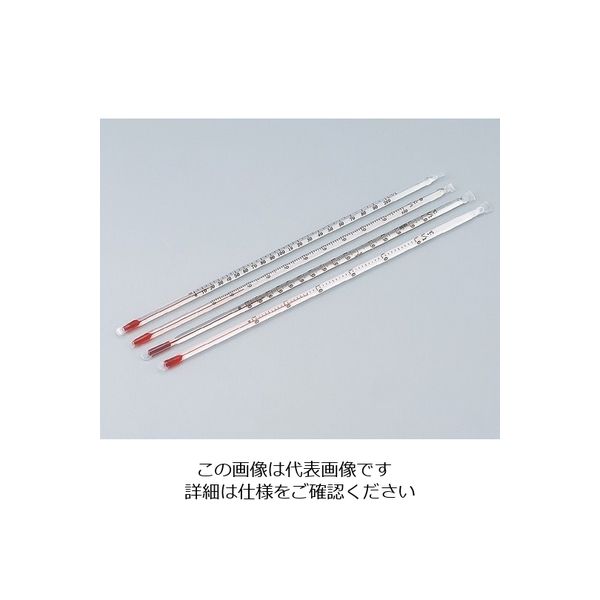 日本計量器工業 フッ素樹脂被膜温度計 ー30~+50°C アルコール JC 日本計量器工業 フッ素樹脂被膜温度計 ー30~+50°C アルコール JC