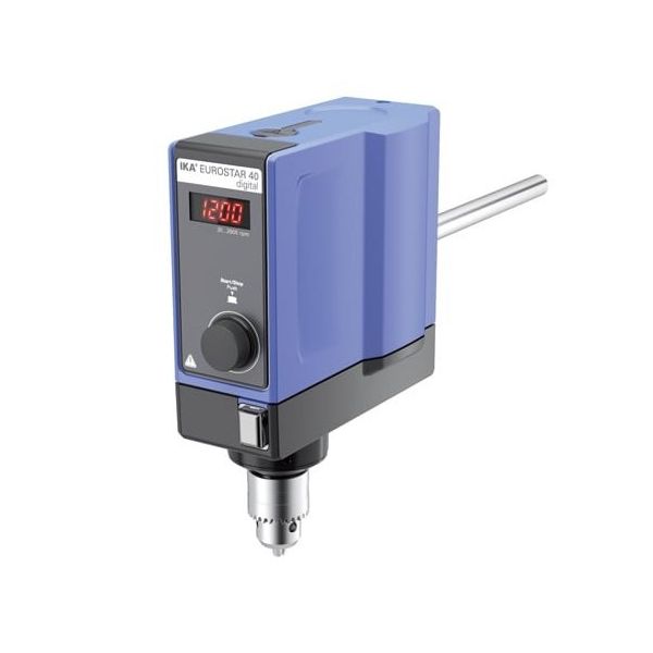 IKA 電子制御撹拌機 ユーロスター40デジタル EUROSTAR 40 digital 1台 1-9943-21（直送品）