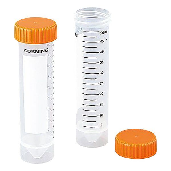 コーニングインターナショナル 遠沈管(PP) 50mL 1ケース(25本/袋×20袋入) 430921 1ケース(500本)（直送品）