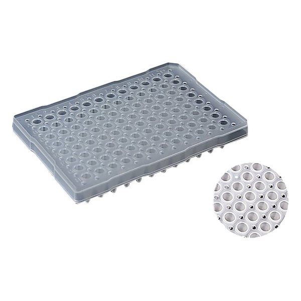 アズワン 96ウェルPCRプレート 1箱(20枚×5箱入) 2-3992-01 1箱(100枚)（直送品）