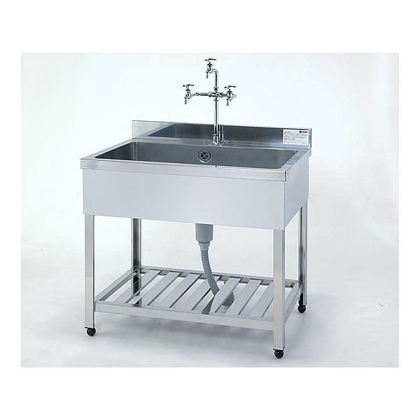 アズワン 流し台 900×600×800mm (SUS304) 3-2013-01 1台（直送品）