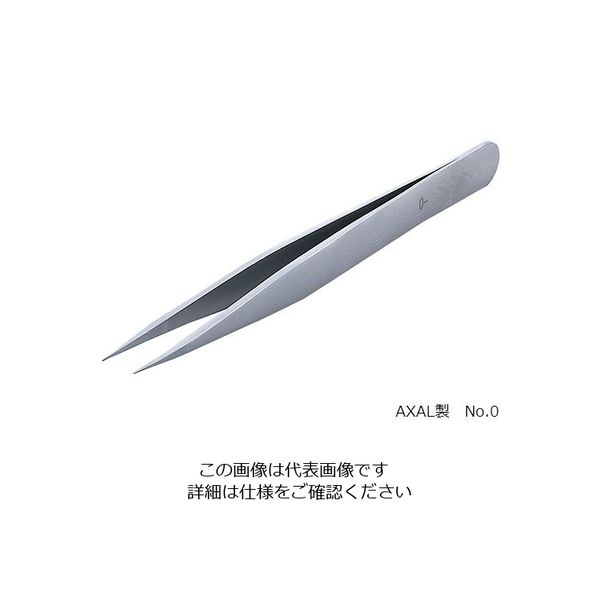 RUBIS MEISTER ピンセット AXAL No.0 0-AXAL 1本 2-5149-01（直送品）