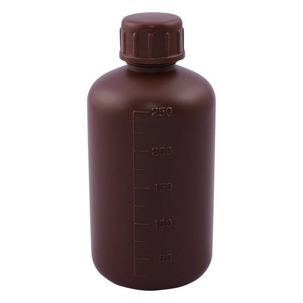 マルエム　遮光瓶　細口規格瓶　30ml X 90本 ニッコー・ハンセン 標準規格瓶 丸型細口(遮光) 250mL 1本 1031
