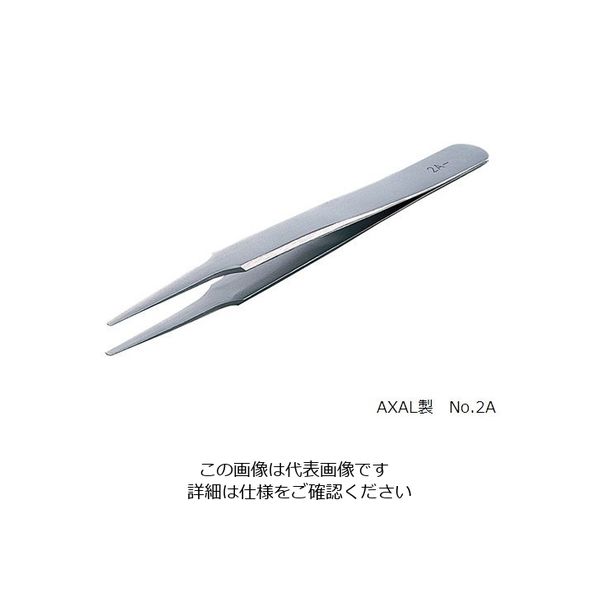 RUBIS MEISTER ピンセット AXAL No.2A 2A-AXAL 1本 2-5149-09（直送品