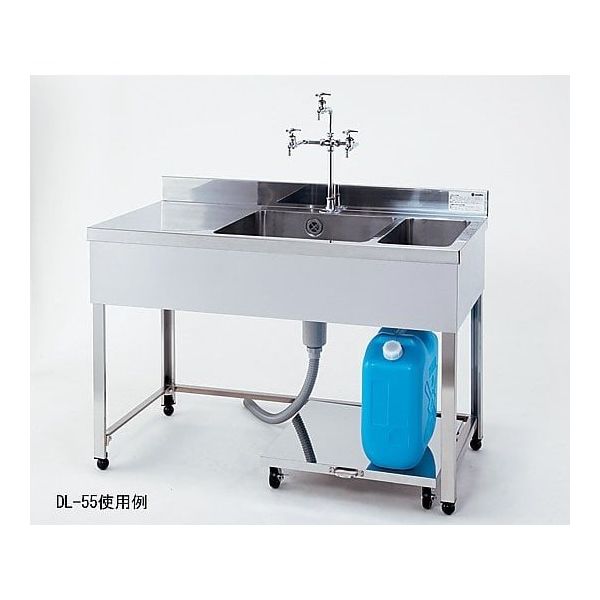 アズワン 流し台(廃液回収機能付き) 3-2015-01 1台（直送品）