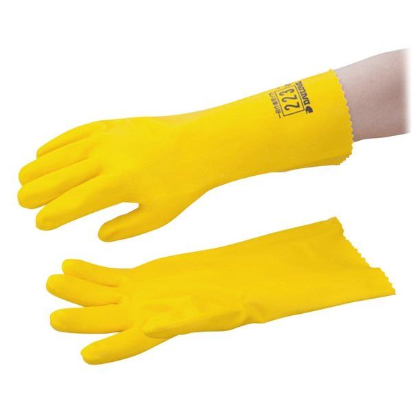 ダイヤゴム 耐溶剤手袋 ダイローブ 223 LL 1双 6-923-04（直送品）