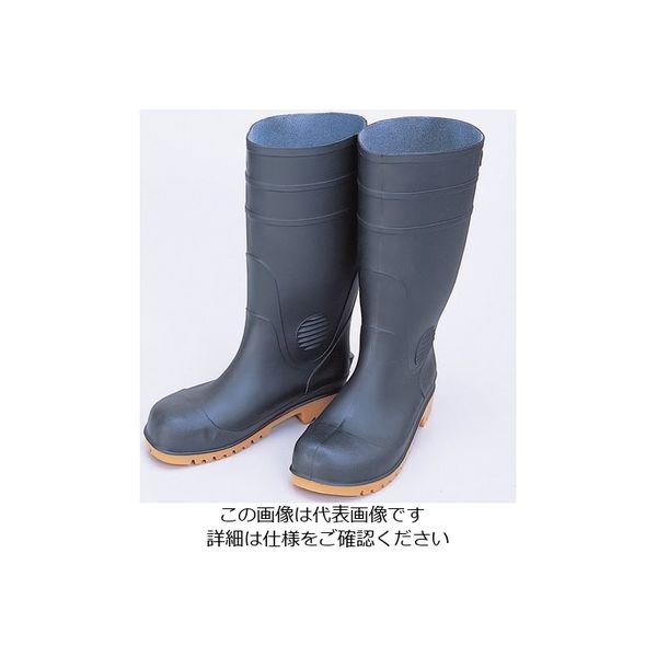 オカモト（OKAMOTO） 耐油安全長靴 26.5cm 黒 1足 1-4905-06（直送品）