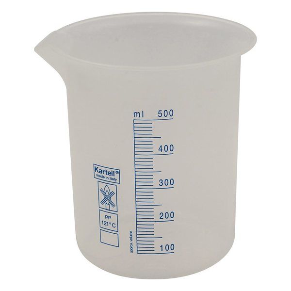 Kartell ビーカー 500mL 1825 1個 1-2341-05（直送品）