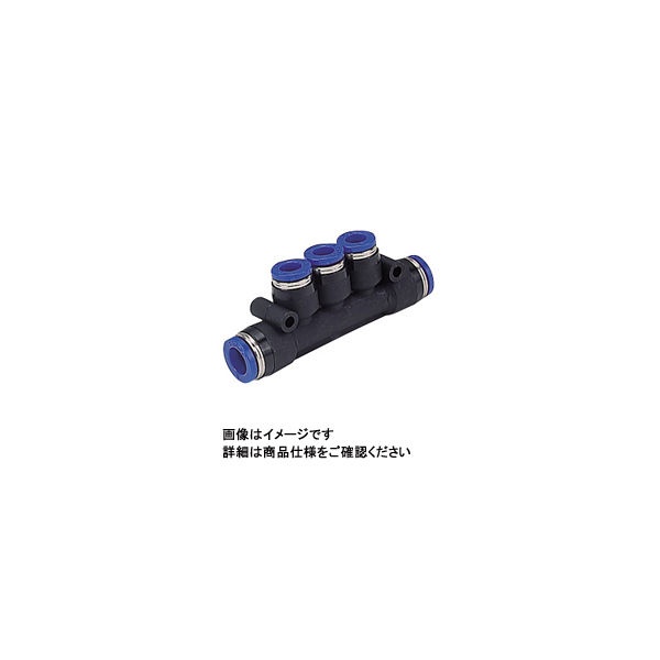 日本ピスコ SUS304継手 違径トリプル PKG10ー6SUS PKG10-6SUS 1個（直送品）