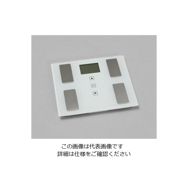 エスコ 220x190x23mm 体組成計 EA715AH-41 1セット(2台)（直送品）