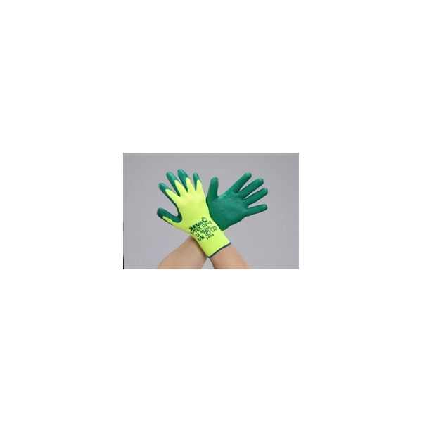 エスコ [M] 手袋(耐切創/ポリエステル・ステンレス糸ニトリルコート) EA354GJ-36 1セット(4双)（直送品）