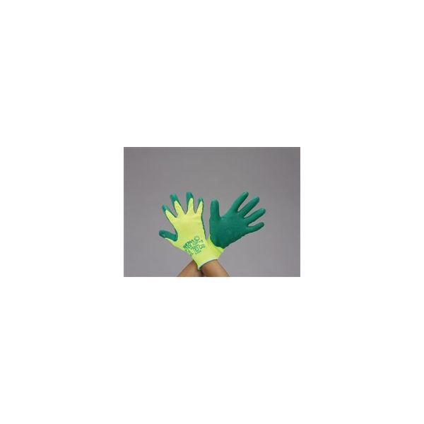 エスコ [L] 手袋(耐切創/ポリエステル・ステンレス糸ニトリルコート) EA354GJ-37 1セット(4双)（直送品）