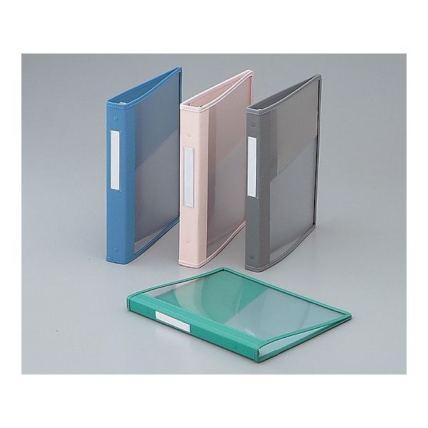 アズワン カルテブック X型・30穴 ブルー 背幅30mm NSC-430-30 1冊 0-5637-05（直送品）