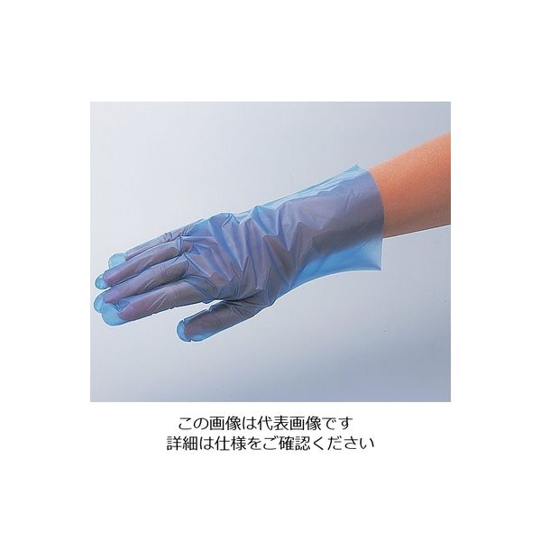 アズワン サニーノール手袋 エコロジー ブルー ショート S 200枚入 6-9730-06 1箱(200枚)（直送品）
