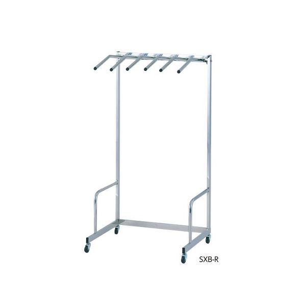 アズワン X線防護衣スタンド 6枚掛 SXB-R 1台 8-8942-01（直送品）