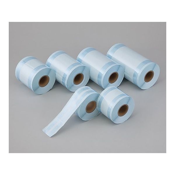 アズワン 滅菌バッグ(ヒダ付・ガゼットロールタイプ) 100mm×50mm×100m 8-9631-01 1個（直送品）