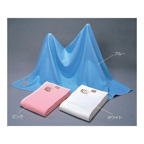 アズワン 綿毛布 (コットンブランケット/ホワイト) 0-1284-03 1枚（直送品）