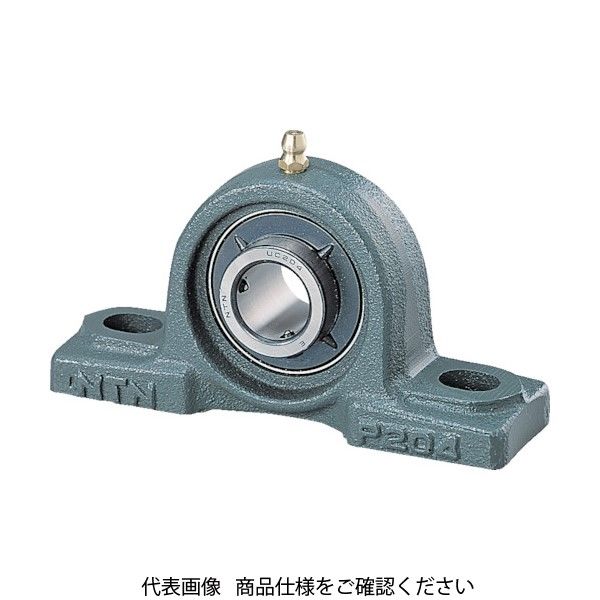 NTN G ベアリングユニット(止めねじ式) 軸径15mm 中心高さ30.2mm UCP202D1 1個 214-0527（直送品）